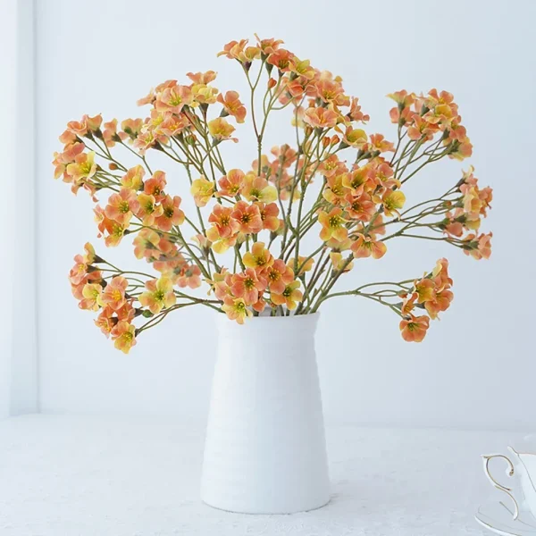 3 stk/Bukett Kunstige Blomster