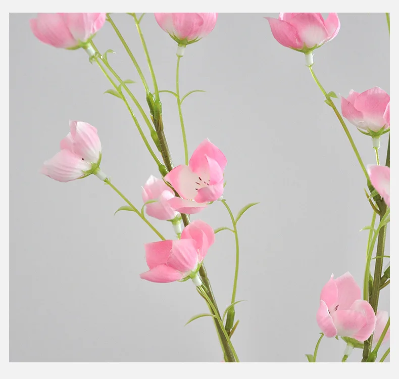 95 cm kunstig klokkeblomst dekorasjon
