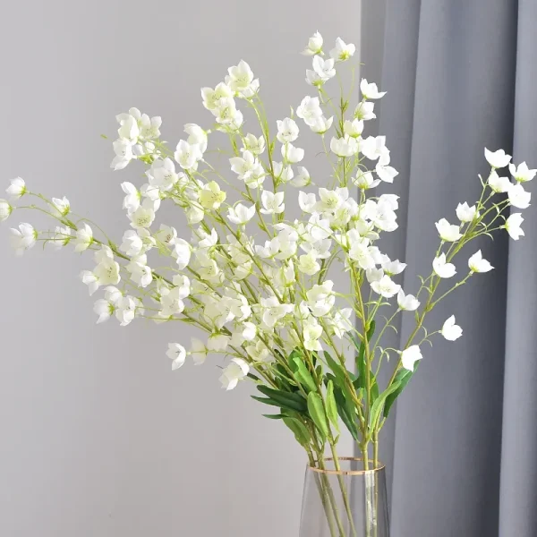 95 cm kunstig klokkeblomst dekorasjon