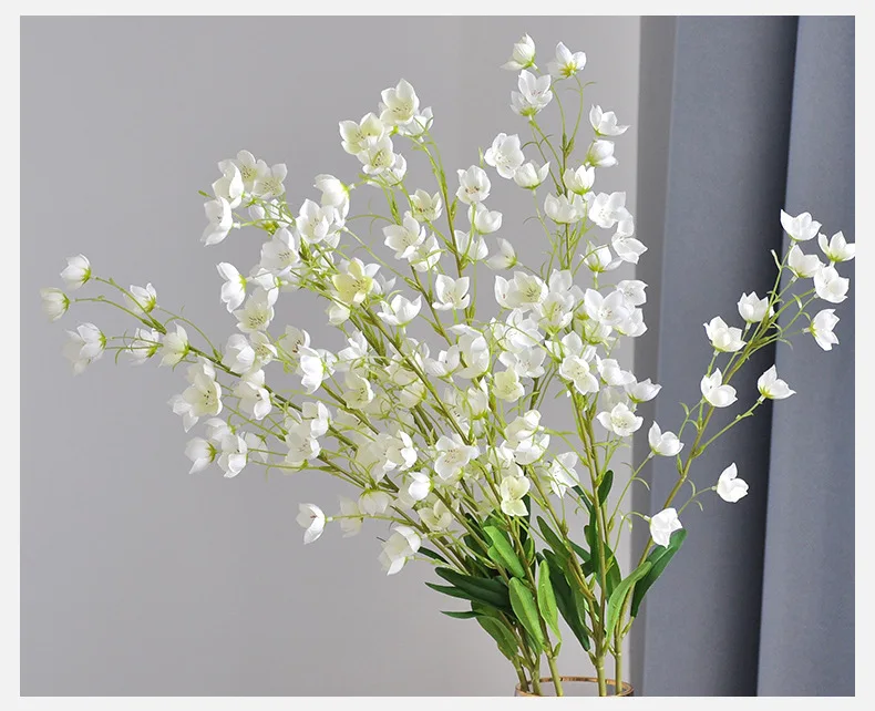 95 cm kunstig klokkeblomst dekorasjon