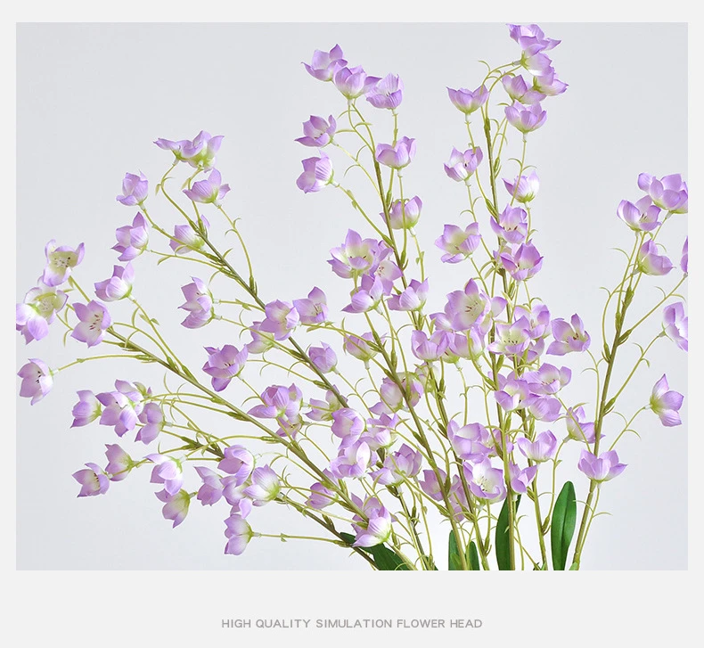 95 cm kunstig klokkeblomst dekorasjon