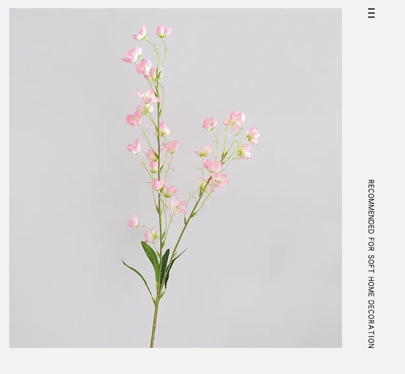 95 cm kunstig klokkeblomst dekorasjon