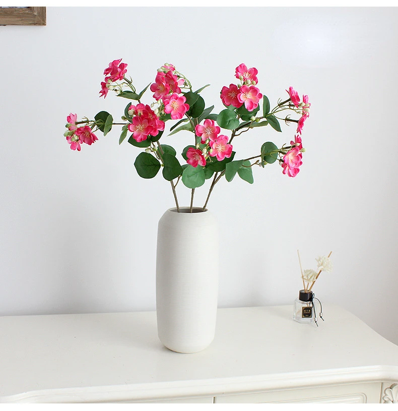 00 cm kunstig sjasmin 9 blomsterhoder dekorasjon