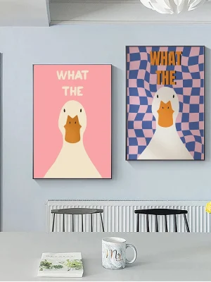 Morsom Andeprint Veggplakat
