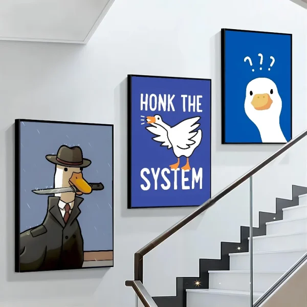 Morsom Gåsememe plakat