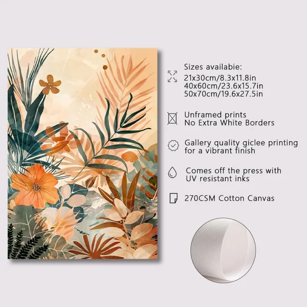 Lerretsbilder Blomster og Planter