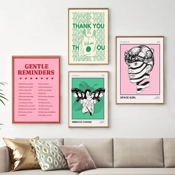 Scandinavian Simple Wall Art