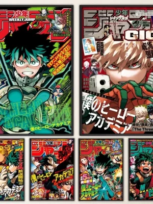 My Hero Academia Poster Fancy Wall Sticker