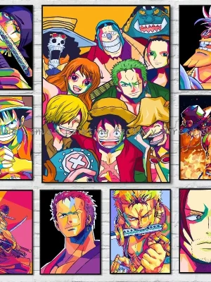 One Piece Z Anime Character Colorful Printing