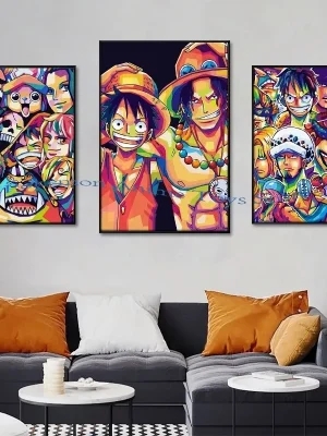 Japan Anime One Piece Poster Wall Decor