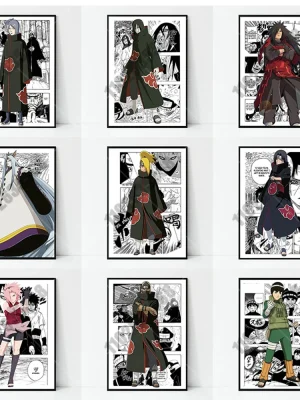 Peripheral Anime Naruto Poster