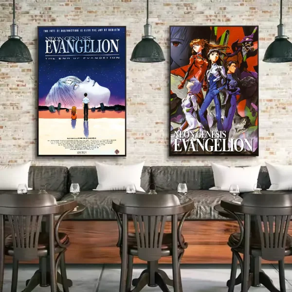 Anime N-Neon G-Genesis E-Evangelion Poster
