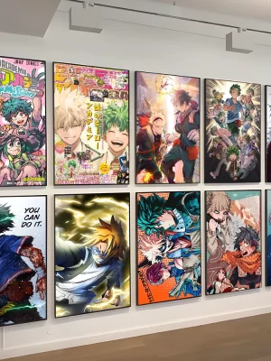 My Hero Academia Kaminari Denki Classic Anime Poster