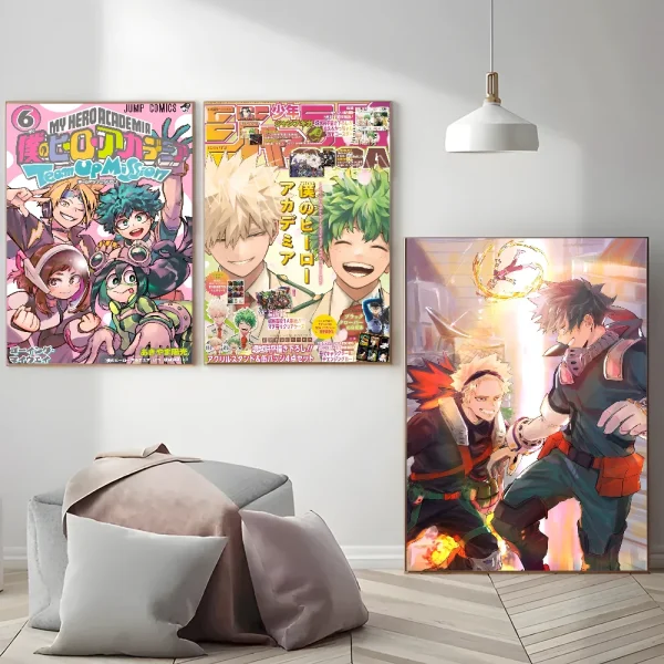 My Hero Academia Kaminari Denki Classic Anime Poster