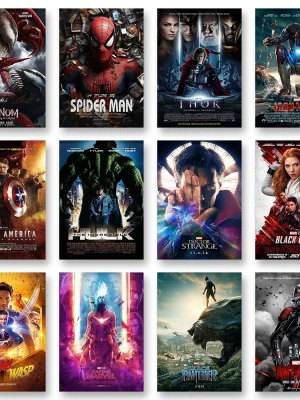 Marvel Movie Cover Poster