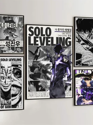 1pcs Solo Leveling Poster