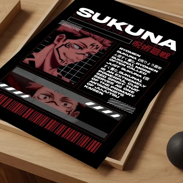 Yuji Itadori and Ryomen Sukuna Classic Movie Posters