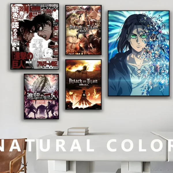 Attack On Titan  Classic Vintage Posters
