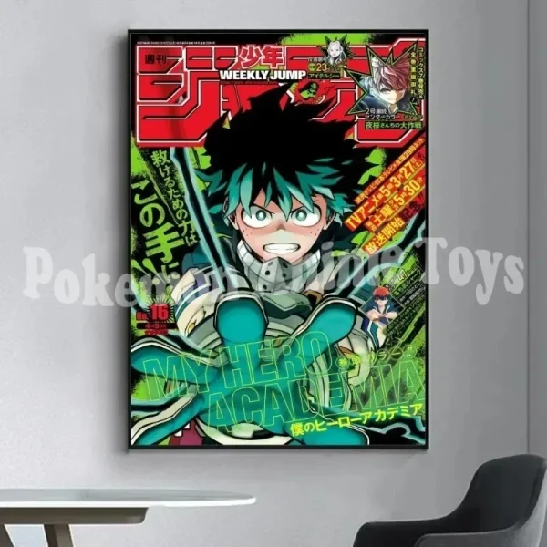 My Hero Academia Poster Fancy Wall Sticker