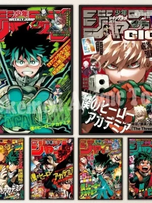 My Hero Academia Poster Fancy Wall Sticker