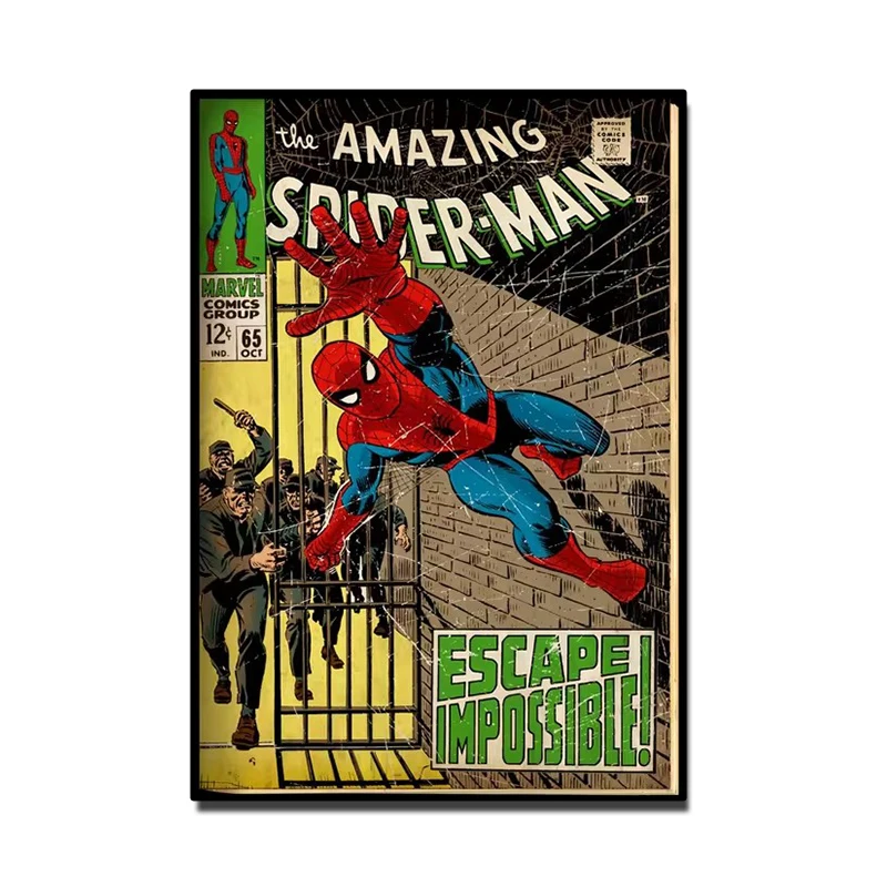 Anime Spider Man Art Poster