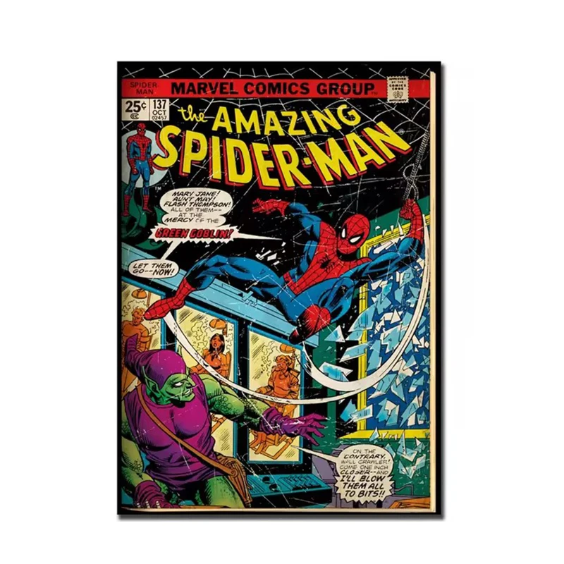 Anime Spider Man Art Poster