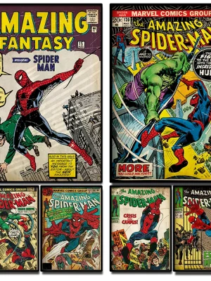 Anime Spider Man Art Poster