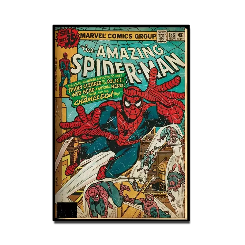Anime Spider Man Art Poster