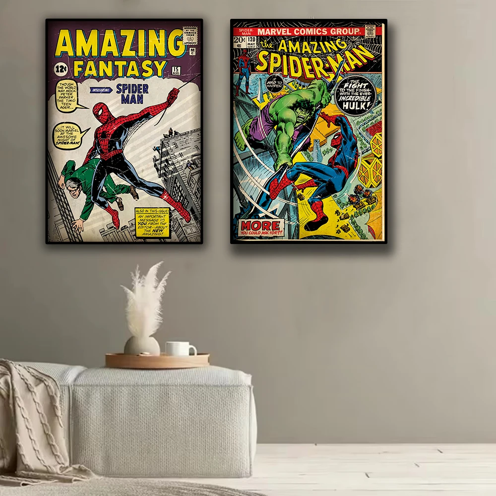Anime Spider Man Art Poster