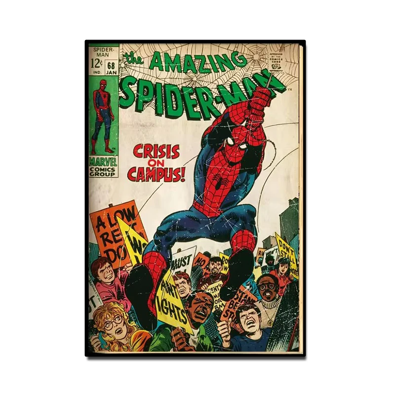 Anime Spider Man Art Poster