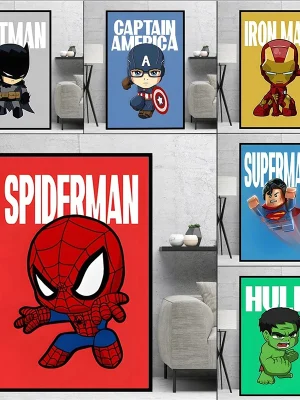 Marvel Avengers Canvas Painting Poster