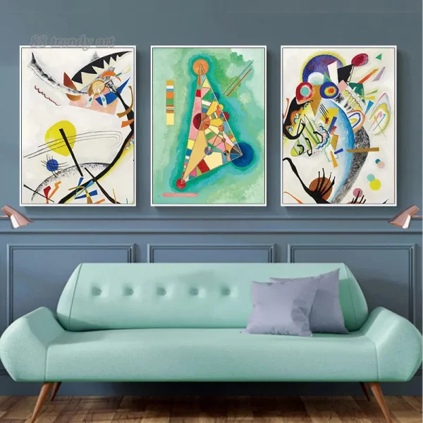 Wassily Kandinsky Abstract Art Canvas
