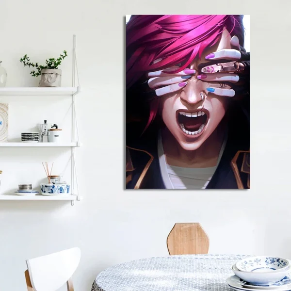 Arcane LOL Classic Animation Character Game Posters