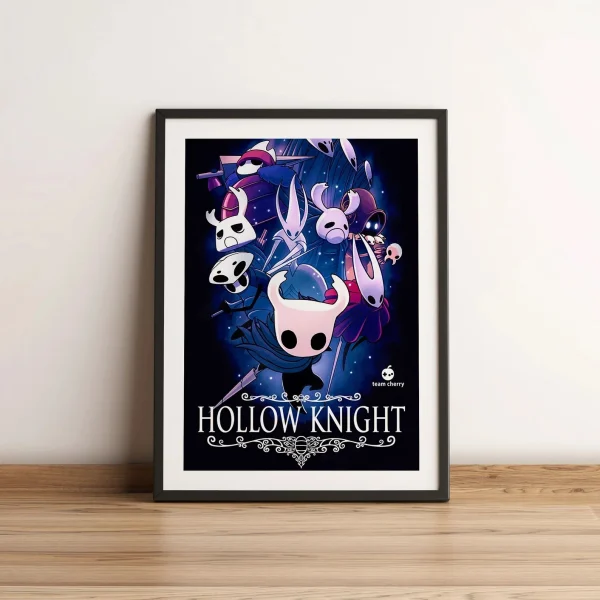 Hollow Knight Videogame Painting kids Anime Game Posters