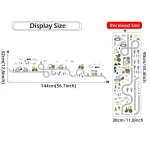 Cartoon Engineering Car Wall Sticker
