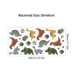 Cartoon Animal Cute Dinosaur Wall Stickers Removable for Kids