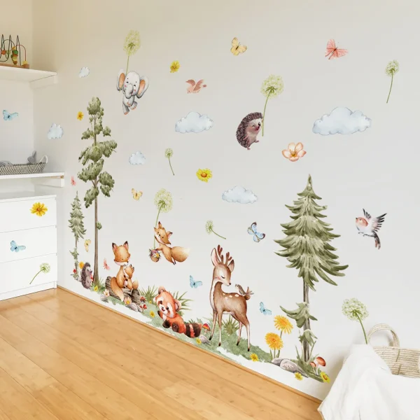 Forest Animals Wall Stickers