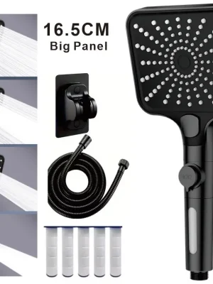 Dusjhode med 160 mm panel – 4 moduser og vannbesparende