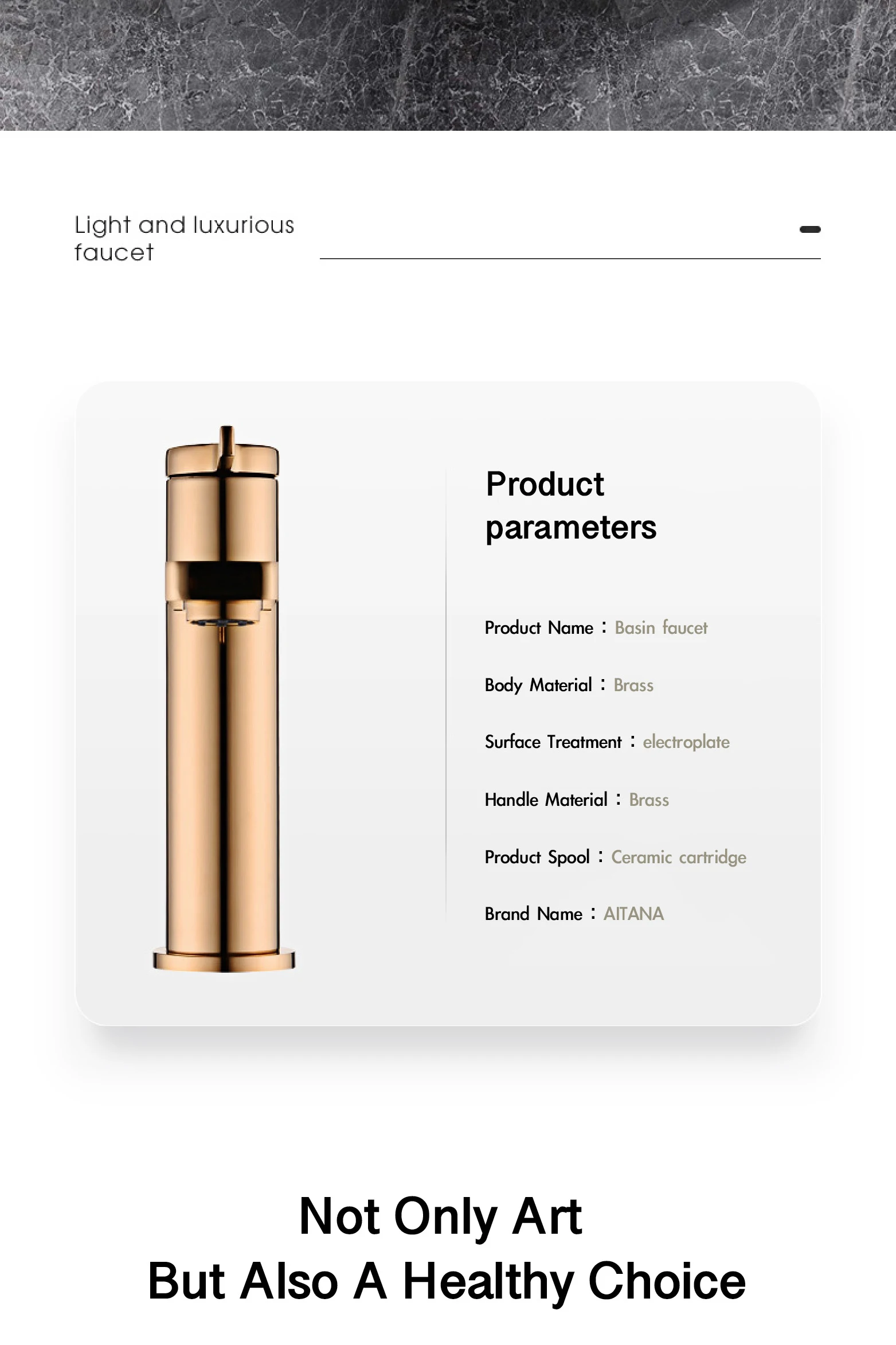 Aitana servantbatteri med enkelt design