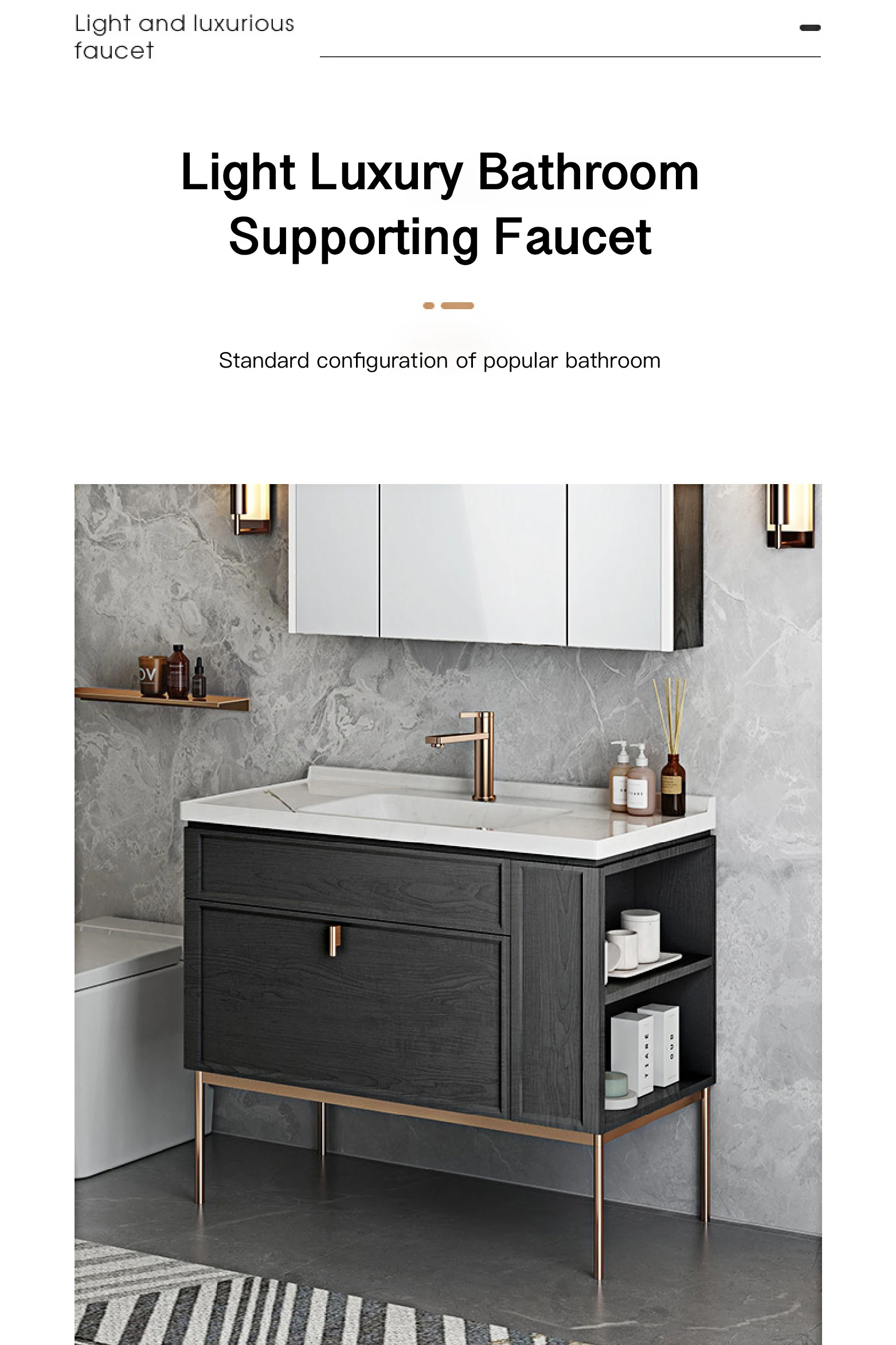 Aitana servantbatteri med enkelt design