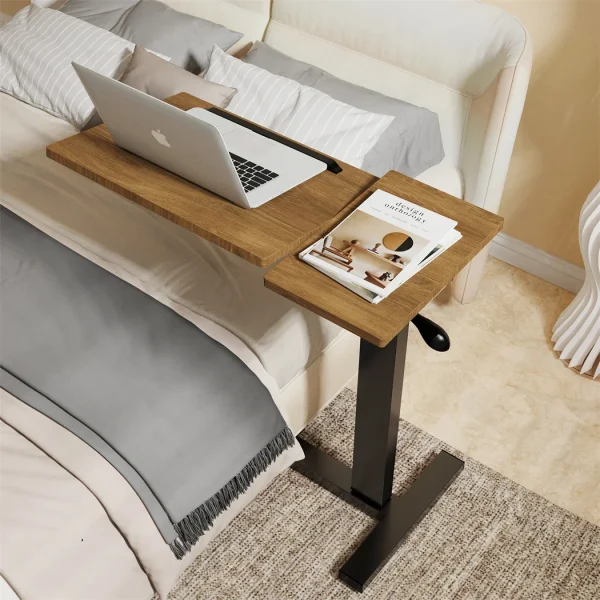 Høydejusterbart Mobil Seng-/Sofa Bord