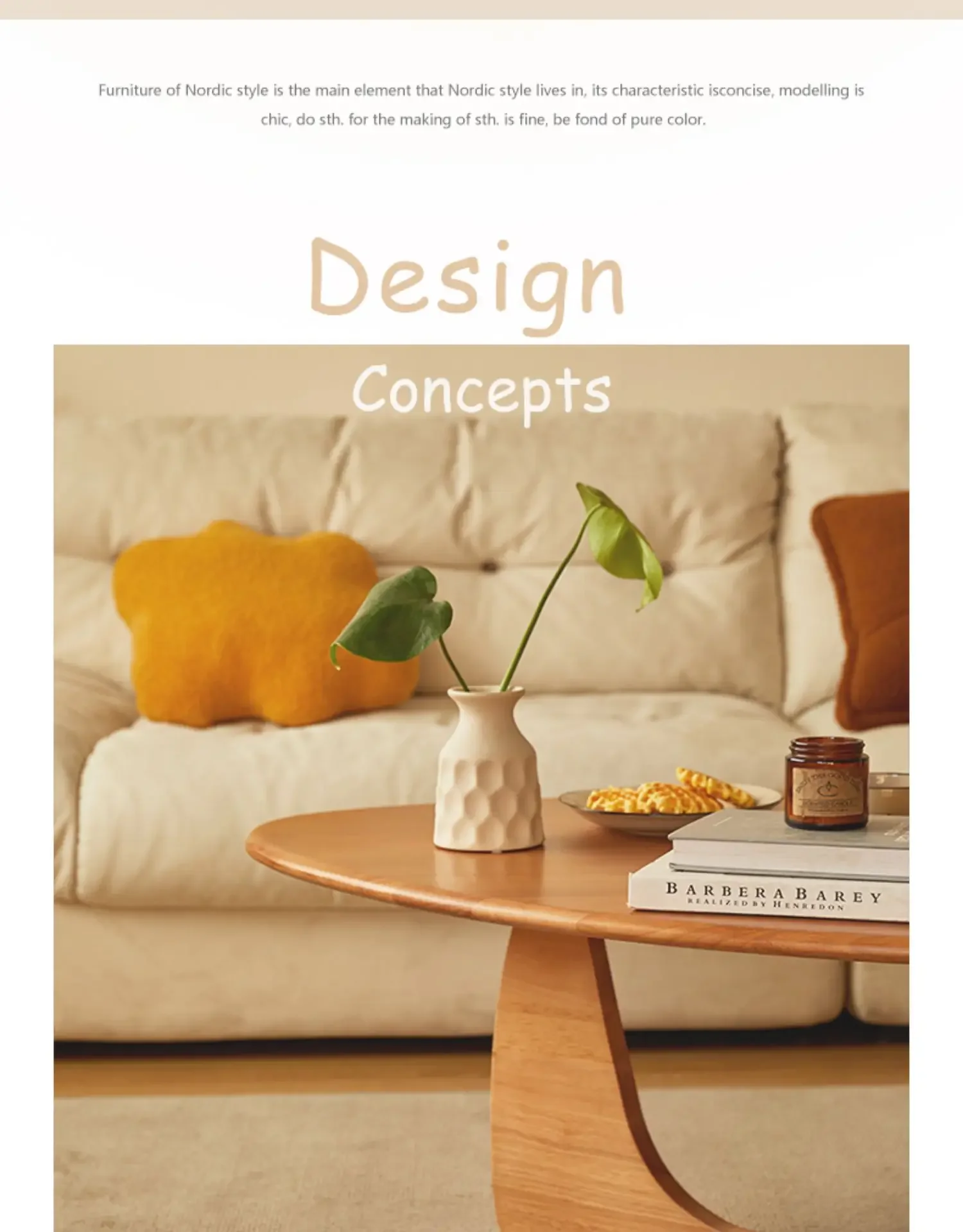 Design Sofabord i Tre – Nordisk og Italiensk Luksus til Stue