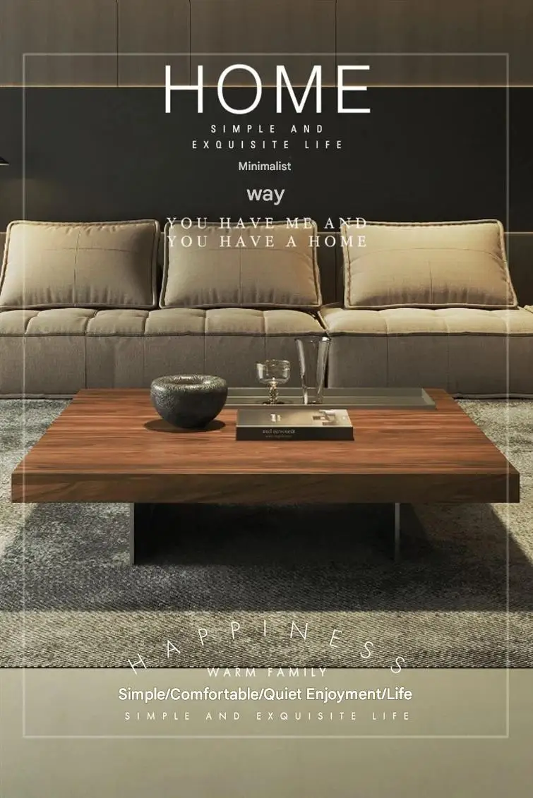 Industrielt salongbord med oppbevaring – moderne italiensk design