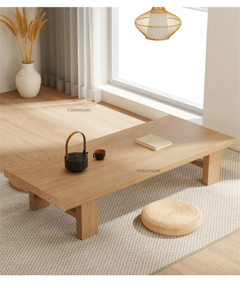 Japanese Solid Wood Coffee Tables