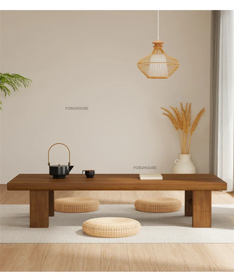 Japanese Solid Wood Coffee Tables