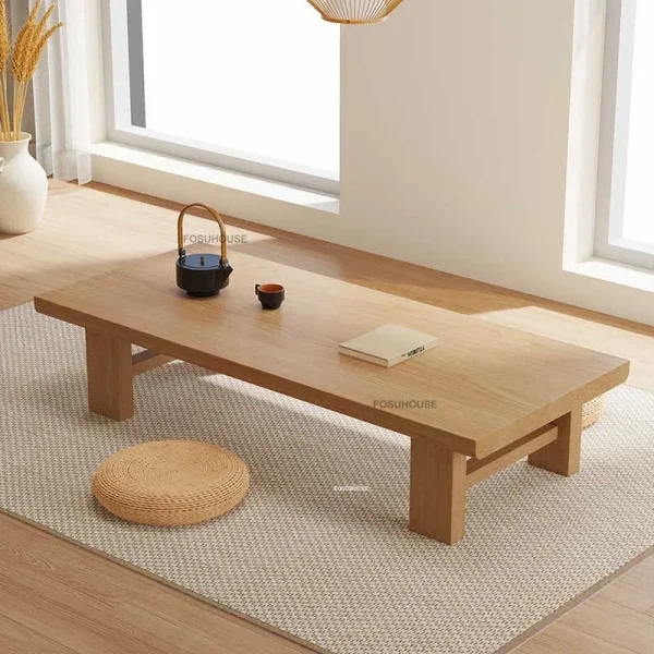 Japanese Solid Wood Coffee Tables