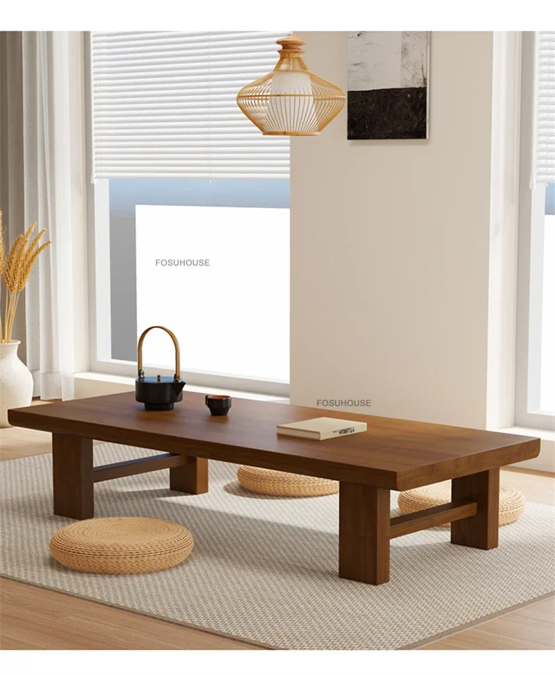 Japanese Solid Wood Coffee Tables