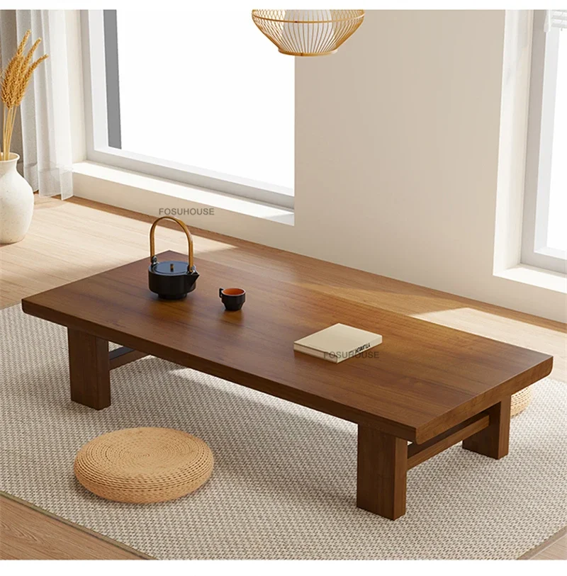 Japanese Solid Wood Coffee Tables