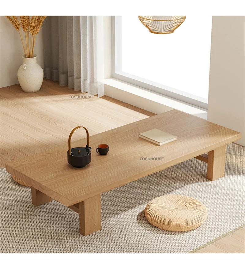 Japanese Solid Wood Coffee Tables