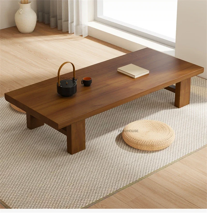 Japanese Solid Wood Coffee Tables